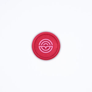 8 Disques roses 28 mm