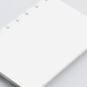 Recharge A5 basiques 50 feuilles - Feuille vierge